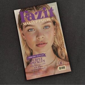 Purple glitter freckles Makeup Patches